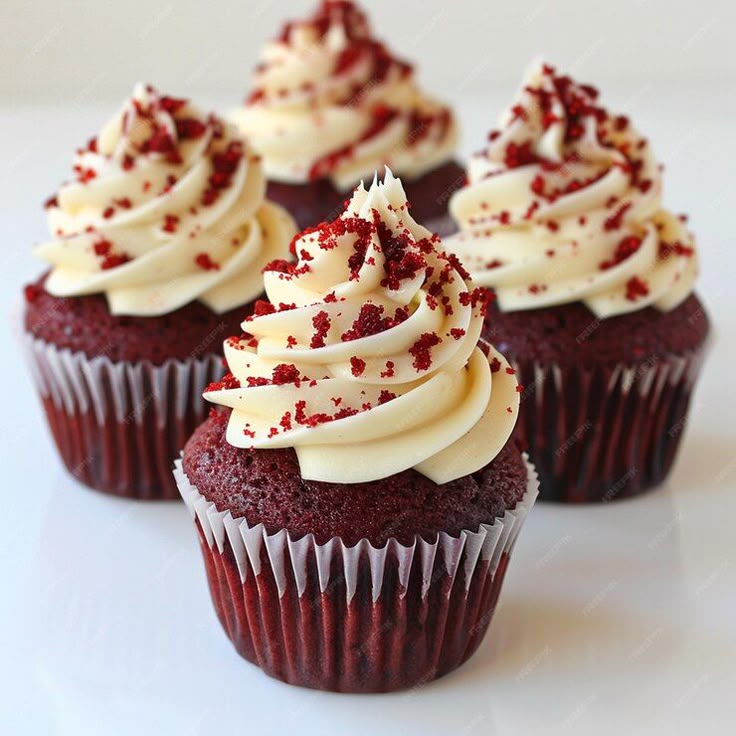 Velvet Red Cupcake