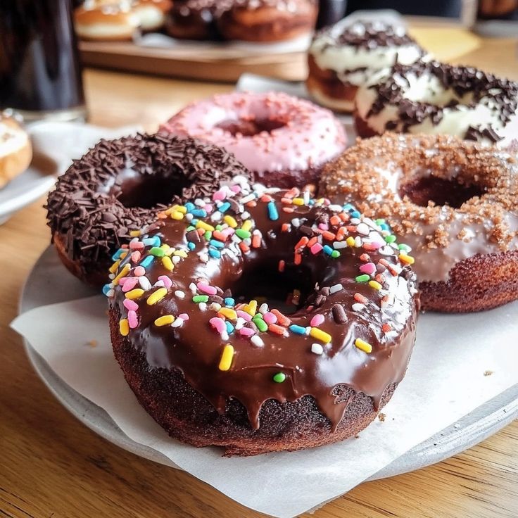 Chocolate Sprinkle Donut